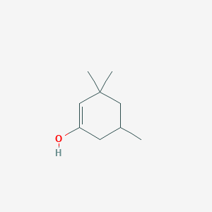 molecular formula C9H16O B14362910 3,3,5-Trimethylcyclohex-1-en-1-ol CAS No. 95091-05-7