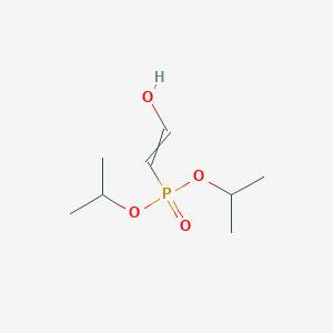 molecular formula C8H17O4P B14362936 Dipropan-2-yl (2-hydroxyethenyl)phosphonate CAS No. 90420-53-4
