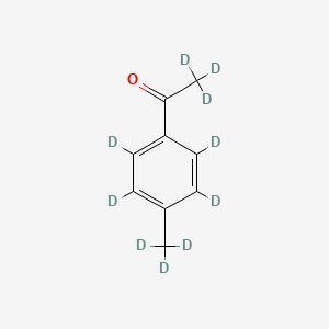 molecular formula C9H10O B1436296 4'-Methylacetophenone-D10 CAS No. 358730-83-3