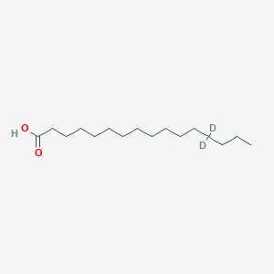 Hexadecanoic-13,13-D2 acid