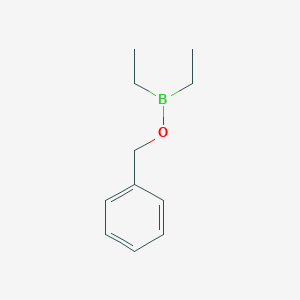 molecular formula C11H17BO B14363065 Benzyl diethylborinate CAS No. 93130-39-3