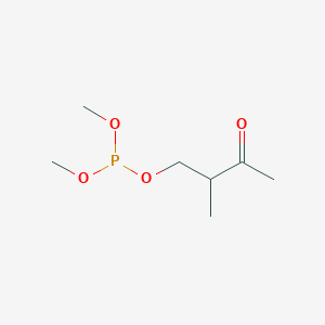 molecular formula C7H15O4P B14363126 Dimethyl 2-methyl-3-oxobutyl phosphite CAS No. 93031-69-7