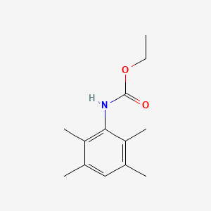 molecular formula C13H19NO2 B14363308 ethyl N-(2,3,5,6-tetramethylphenyl)carbamate CAS No. 92196-96-8