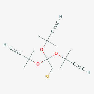 molecular formula C17H23O3Si B14363499 CID 78060632 