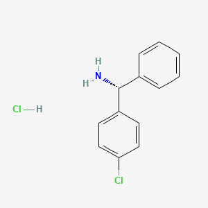 (R)-(4-Chlorophenyl)(phenyl)methanamine HCl