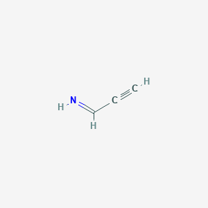 molecular formula C3H3N B14363592 2-Propyn-1-imine CAS No. 91454-80-7