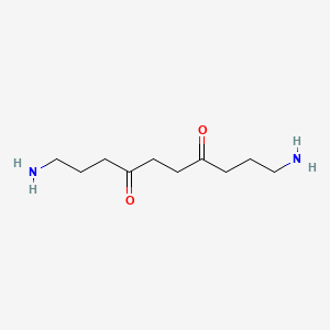 molecular formula C10H20N2O2 B14363641 1,10-Diaminodecane-4,7-dione CAS No. 91576-40-8