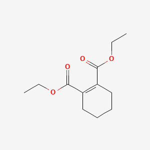 molecular formula C12H18O4 B14363653 Diethyl cyclohex-1-ene-1,2-dicarboxylate CAS No. 92687-41-7