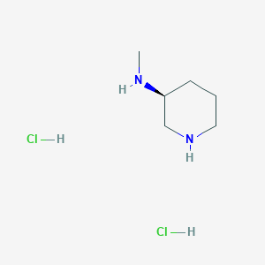 molecular formula C6H16Cl2N2 B1436366 (3S)-N-methylpiperidin-3-amine dihydrochloride CAS No. 2059911-77-0