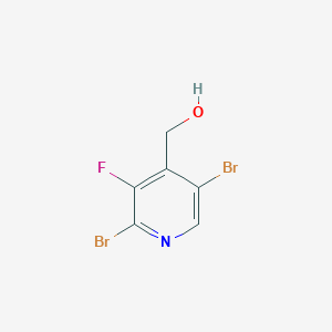 B1436370 (2,5-Dibromo-3-fluoropyridin-4-yl)methanol CAS No. 2167544-51-4