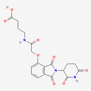 molecular formula C19H19N3O8 B1436379 E3 ligase Ligand-Linker Conjugates 15 CAS No. 2308035-51-8