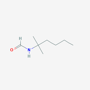 molecular formula C8H17NO B14363829 N-(2-Methylhexan-2-YL)formamide CAS No. 90393-03-6