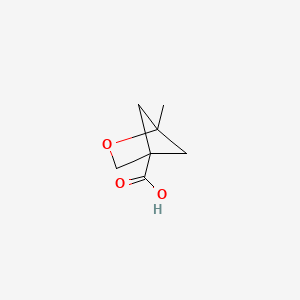 B1436391 1-Methyl-2-oxabicyclo[2.1.1]hexane-4-carboxylic acid CAS No. 2169582-80-1