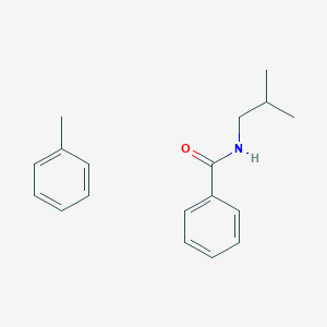 molecular formula C18H23NO B14364194 N-(2-methylpropyl)benzamide;toluene CAS No. 90239-31-9
