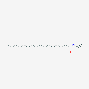 molecular formula C19H37NO B14364229 N-Ethenyl-N-methylhexadecanamide CAS No. 91601-16-0