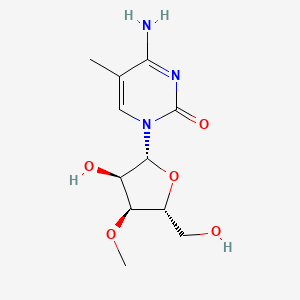 molecular formula C11H17N3O5 B1436424 3'-O-Methyl-5-methylcytidine CAS No. 2086327-74-2