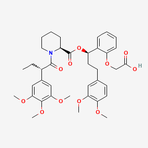 molecular formula C38H47NO11 B1436425 AP1867-2-(carboxymethoxy) CAS No. 2230613-03-1