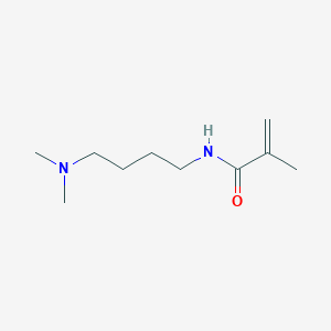 molecular formula C10H20N2O B14364273 N-[4-(Dimethylamino)butyl]-2-methylprop-2-enamide CAS No. 90966-58-8