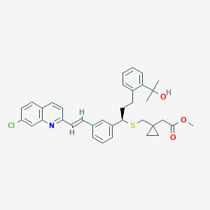 molecular formula C36H38ClNO3S B143643 Montelukast methyl ester CAS No. 855473-51-7