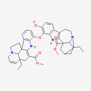 molecular formula C42H48N4O6 B14364306 Dehydrotetrastachyne CAS No. 91853-53-1