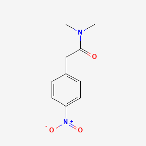 molecular formula C10H12N2O3 B14364334 N,N-dimethyl-2-(4-nitrophenyl)acetamide CAS No. 90405-67-7