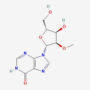 molecular formula C11H14N4O5 B1436434 2'-O-methylinosine CAS No. 3881-21-8