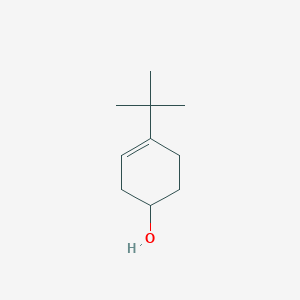 molecular formula C10H18O B14364478 4-tert-Butylcyclohex-3-en-1-ol CAS No. 90974-67-7