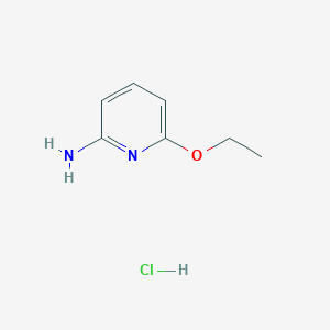 molecular formula C7H11ClN2O B1436457 6-Ethoxypyridin-2-amine hydrochloride CAS No. 2044773-29-5