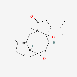 molecular formula C20H30O3 B14364696 Roseatoxide CAS No. 90706-57-3