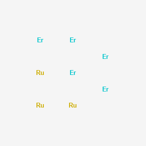 molecular formula Er5Ru3 B14364776 Erbium;ruthenium CAS No. 93693-86-8