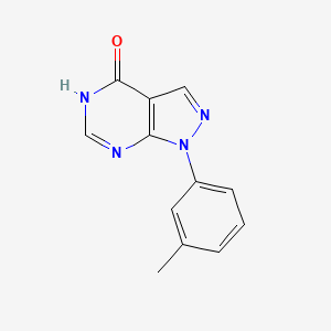 1-(3-methylphenyl)-1H-pyrazolo[3,4-d]pyrimidin-4-ol