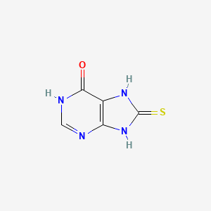 6-Hydroxy-8-mercaptopurine