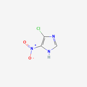 molecular formula C3H2ClN3O2 B1436516 5-Chloro-4-nitro-1H-imidazole CAS No. 57531-38-1