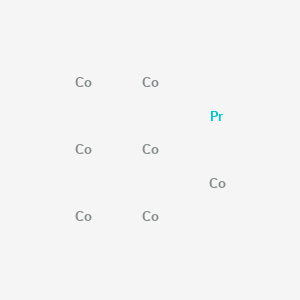molecular formula Co7Pr B14365303 Cobalt;praseodymium CAS No. 94469-96-2