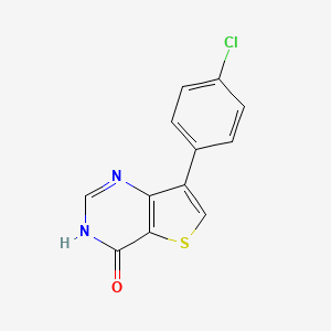 7-(4-chlorophenyl)thieno[3,2-d]pyrimidin-4(3H)-one