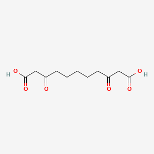 molecular formula C11H16O6 B14365396 3,9-Dioxoundecanedioic acid CAS No. 91743-82-7