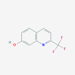 molecular formula C10H6F3NO B1436541 2-(Trifluoromethyl)quinolin-7-ol CAS No. 41192-81-8