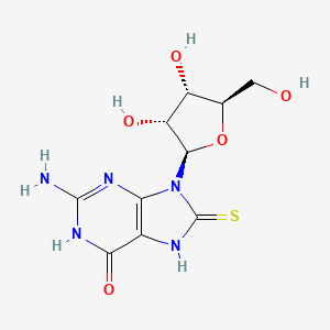 molecular formula C10H13N5O5S B1436560 8-Thioguanosine CAS No. 26001-38-7
