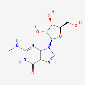 molecular formula C11H15N5O5 B1436573 2-Methylguanosine CAS No. 2140-77-4