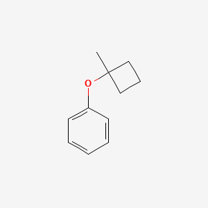 molecular formula C11H14O B14365929 [(1-Methylcyclobutyl)oxy]benzene CAS No. 91876-29-8