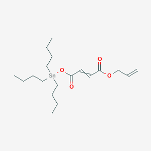 molecular formula C19H34O4Sn B14365958 Prop-2-en-1-yl 4-oxo-4-[(tributylstannyl)oxy]but-2-enoate CAS No. 90569-70-3