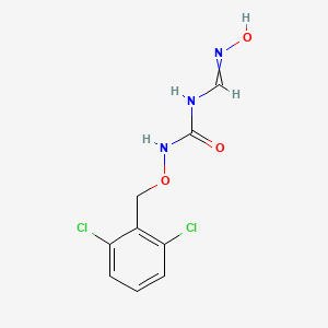 N-[(2,6-dichlorobenzyl)oxy]-N-[(hydroxyimino)methyl]urea