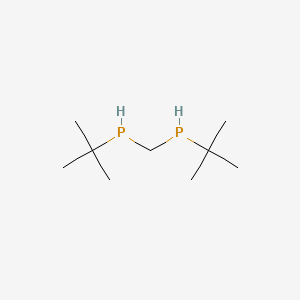 molecular formula C9H22P2 B14366047 Methylenebis(tert-butylphosphane) CAS No. 94478-02-1