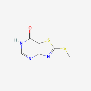 2-(Methylthio)thiazolo[4,5-d]pyrimidin-7(6H)-one