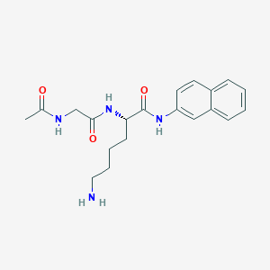 molecular formula C20H26N4O3 B1436632 Ac-Gly-Lys-bNA CAS No. 194783-86-3