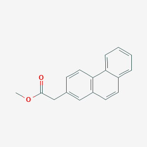 molecular formula C17H14O2 B14366368 Methyl (phenanthren-2-yl)acetate CAS No. 93321-40-5