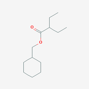 molecular formula C13H24O2 B14366369 Cyclohexylmethyl 2-ethylbutanoate CAS No. 90095-18-4