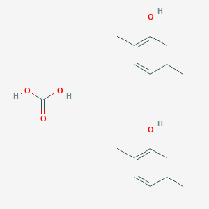 molecular formula C17H22O5 B14366387 Carbonic acid;2,5-dimethylphenol CAS No. 92466-64-3
