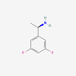 molecular formula C8H9F2N B1436641 (R)-1-(3,5-Difluorophenyl)ethanamine CAS No. 771465-40-8