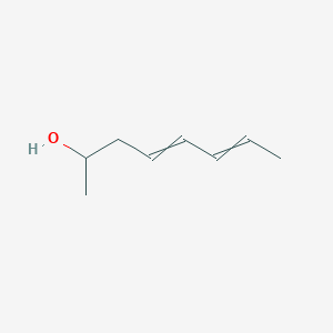 molecular formula C8H14O B14366419 Octa-4,6-dien-2-ol CAS No. 91126-85-1